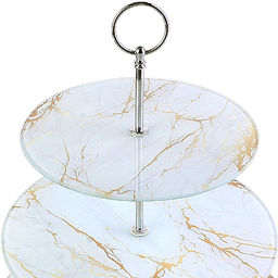 31504 Конфетница 3-ярусная на ножке LR (х8)