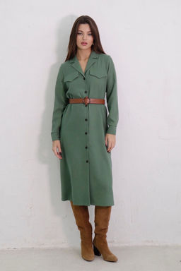 Платье-рубашка с английским воротником - Martichelli фото 238