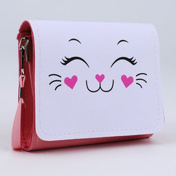 Сумка детская Кошечка на клапане, цвет розовый - NAZAMOK KIDS фото 3