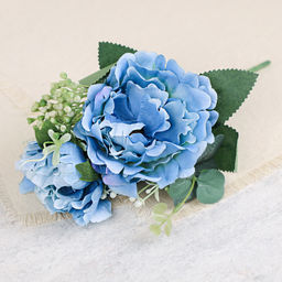 Цветок искусственный 30 см / W394117 /уп 160/640/ (Бордовый) - ГалеонТрейд фото 4