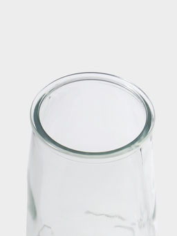 Ваза Мариба, 22?10.5 см, стекло, прозрачная