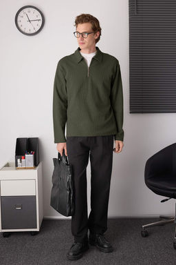 Tas Oversize Polo Yaka Duz Polo Yaka T-shirt/Sweatshirt TMNAW26PO00000