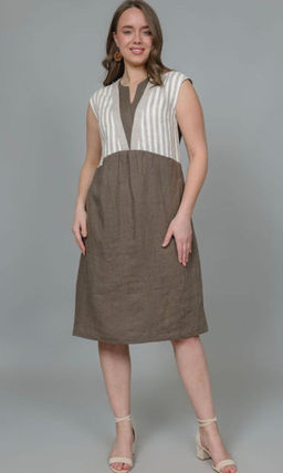 Платье 100% лен