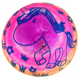 Мяч игровой Единорог д18см, радужный, ПВХ (Китай) - Домашняя мода фото 2