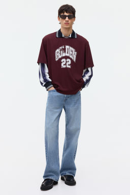 Camiseta estampada Loose Fit - H&m фото 6