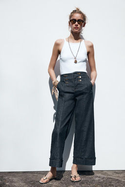 BUTTON CULOTTES