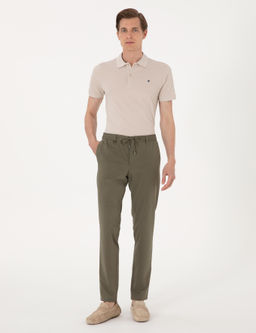 Ye_il Ex. Slim Fit Kuma_ Pantolon - Pierre cardin фото 3