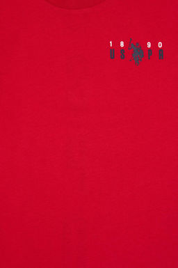 Erkek _ocuk K_rm_z_ Pijama Tak_m_ Sepette S_rpriz _ndirim - U.s. polo assn фото 4