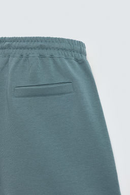 Шорты джоггеры Bermuda Relaxed Fit бирюзовые