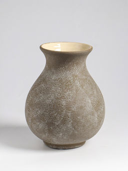 Ваза «Клето», 20×15 см, керамика, серая