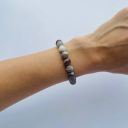 Браслет из ботсванского Агата 16 см