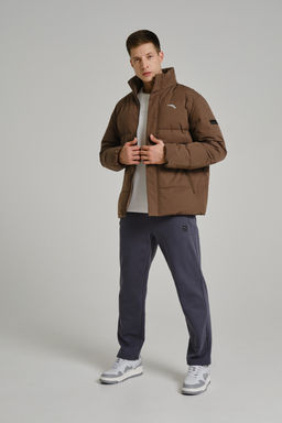 Пуховик короткий Коричневый - Anta фото 2