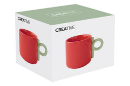 Кружка Creative, красная, 0,35 л - Easy life фото 2