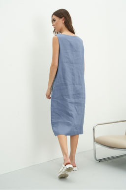 Платье 4512 голубой - Fantazia mod фото 2