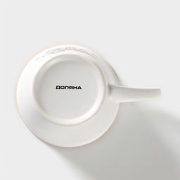 Набор кружек фарфоровых Доляна «Вкусный кофе», 4 предмета: 340 мл