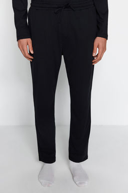 TRENDYOL MAN Siyah Regular Fit Orme Pijama Tak?m? TMNAW24PT00008 - Trendyolmilla фото 15
