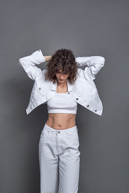 Куртка джинсовая жен. - Incity фото 2