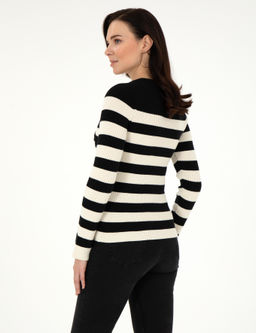 Siyah Slim Fit Kazak - Pierre cardin фото 5