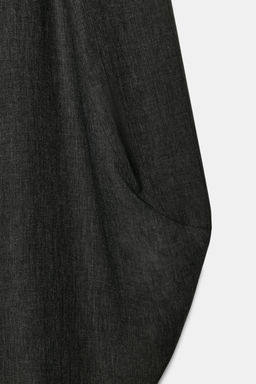VOLUME FLOWY TROUSERS WITH WOOL ZW COLLECTION - Zara фото 8