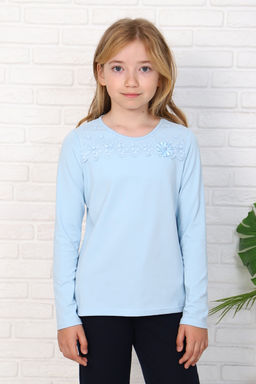 Мимоза блузка длинный рукав