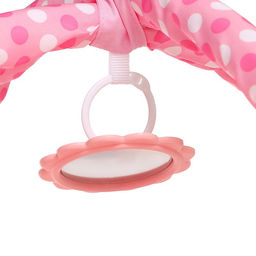 Музыкальный развивающий коврик с пианино, русская озвучка, свет, цвет розовый - Zabiaka фото 5