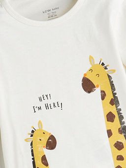 Bisiklet Yaka Erkek Bebek Ti??rt
