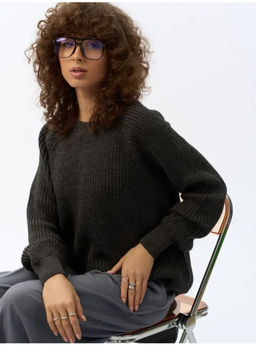 K13280 Джемпер (вязаный трикотаж) ТМ_СЕРЫЙ