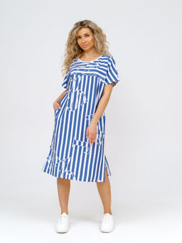 947 Платье "Синий"