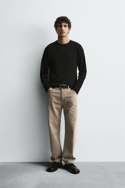 SLIM FIT STRAIGHT-LEG JEANS - Zara фото 11
