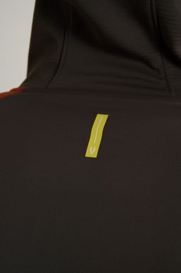 Куртка софтшелл Оранжевый ANTA RUNNING Knit Track Top фото 6