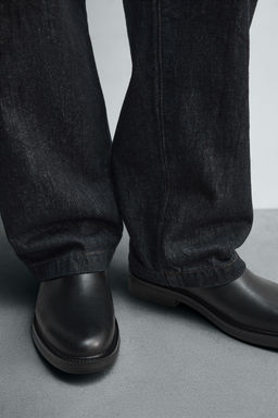 Ботинки Zara BOTA CHELSEA VESTIR черные
