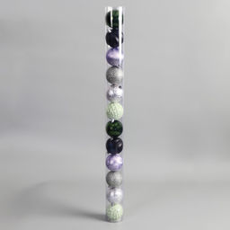 Ёлочные игрушки Исида, шары новогодние, d=6 см, набор 12 шт., МИКС - Зимнее волшебство фото 2