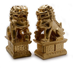 Собаки ФУ Небесные Львы Будды символ мощной защиты и благополучия ПАРА 4см-6см-11см