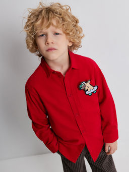 ACOOLA / Сорочка верхняя детская для мальчиков Roberti красный