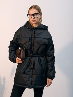 Куртка зимняя "Эмми" черный