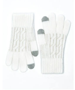 K13124 Перчатки утепленные БЕЛЫЙ