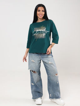 IV-CAPRIZ Хоста - футболка изумрудный