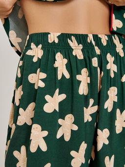 31200420078 Шорты жен. Klementina темно-зеленый принт - Infinity Lingerie фото 4