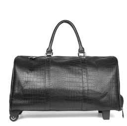 мужская дорожная сумка на колесах из экокожи Barcelo Biagi фото 3