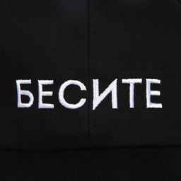 Кепка женская «Бесите», чёрная