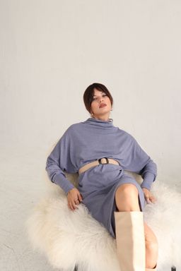 Платье-свитер оверсайз - Martichelli фото 10