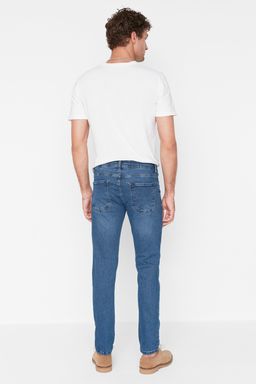 TRENDYOL MAN Siyah Skinny Fit Esnek Kumas Dar Kesim Jeans TMNAW23JE00047 - Trendyolmilla фото 34