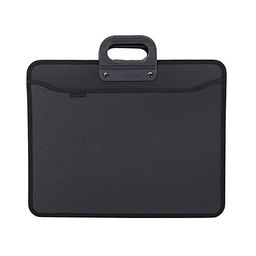 Портфель INFORMAT А3, 4 отделения пластик 1000 мкм, черный