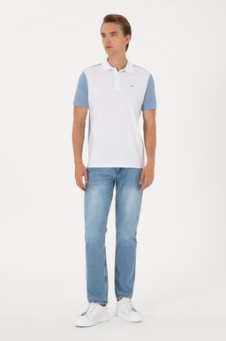 Erkek A__k Mavi Jean Pantolon Sepette S_rpriz _ndirim - U.s. polo assn фото 3