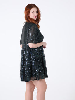 Платье новогоднее блестящее