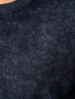 эффект варенки! Брюки джоггеры из футера 3-х нитки с петлей,графитовый - Binita фото 8