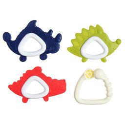 Погремушки «Растем вместе», с эластичными элементами, 9 шт., Крошка Я