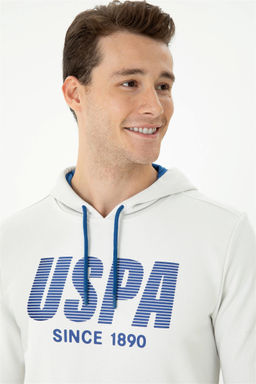 U. S. Polo Assn Мужская толстовка с капюшоном и камнем - U.s. polo assn фото 9