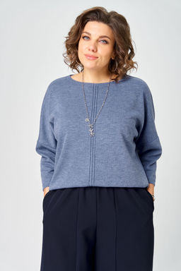 Джемпер Bliss 9500 стальной синий