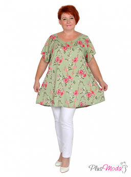 Туника Модель №1452 размеры 44-84 - Plusmoda фото 16